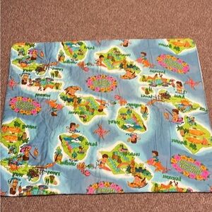 Tropical Island Adventure Kids Blanket